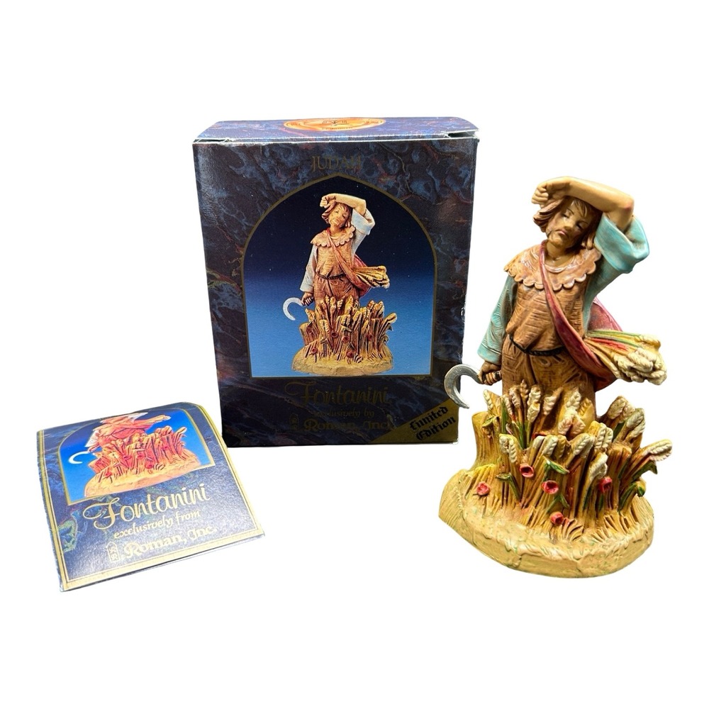 Fontanini Judah 1997 Limited Edition 5" Heirloom Nativity Figurine Italy Box
